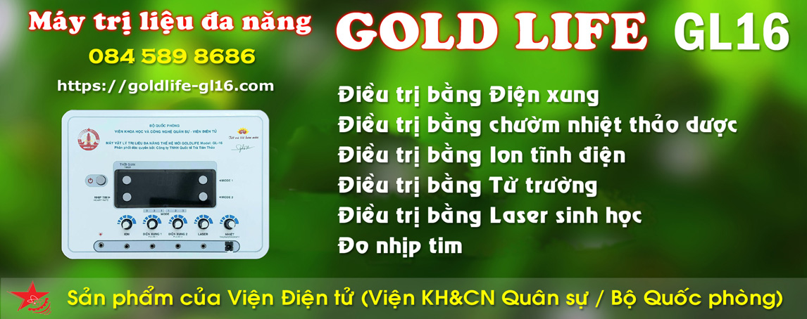 Máy trị liệu đa năng Gold Life GL16